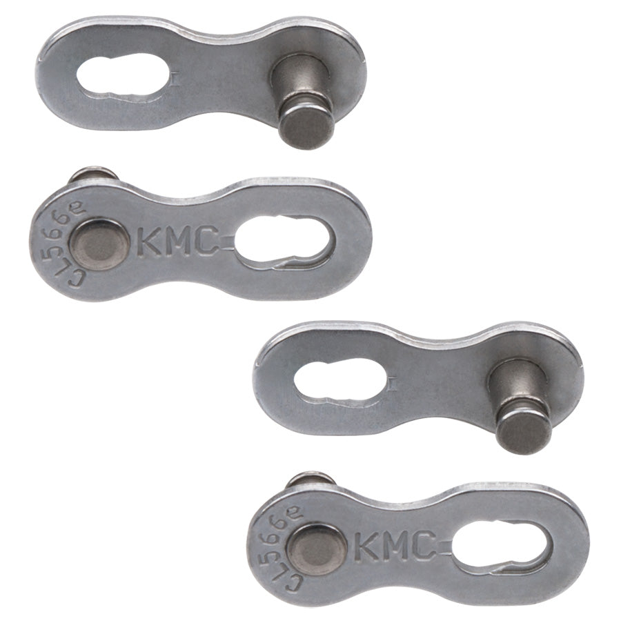 ATTACHE RAPIDE VELO 9V. KMC 9 NR EPT ARGENT (X2)