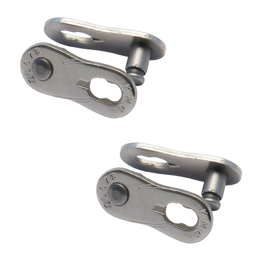 ATTACHE RAPIDE VELO 1V. KMC Z1 EHX NARROW NR EPT ARGENT (X2)