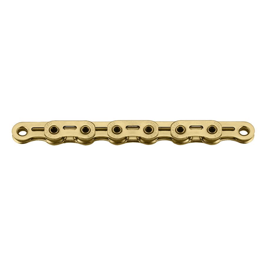 CHAINE VELO 12V. SUNRACE CN12Z FLATTOP OR 126M ATTACHE RAPIDE