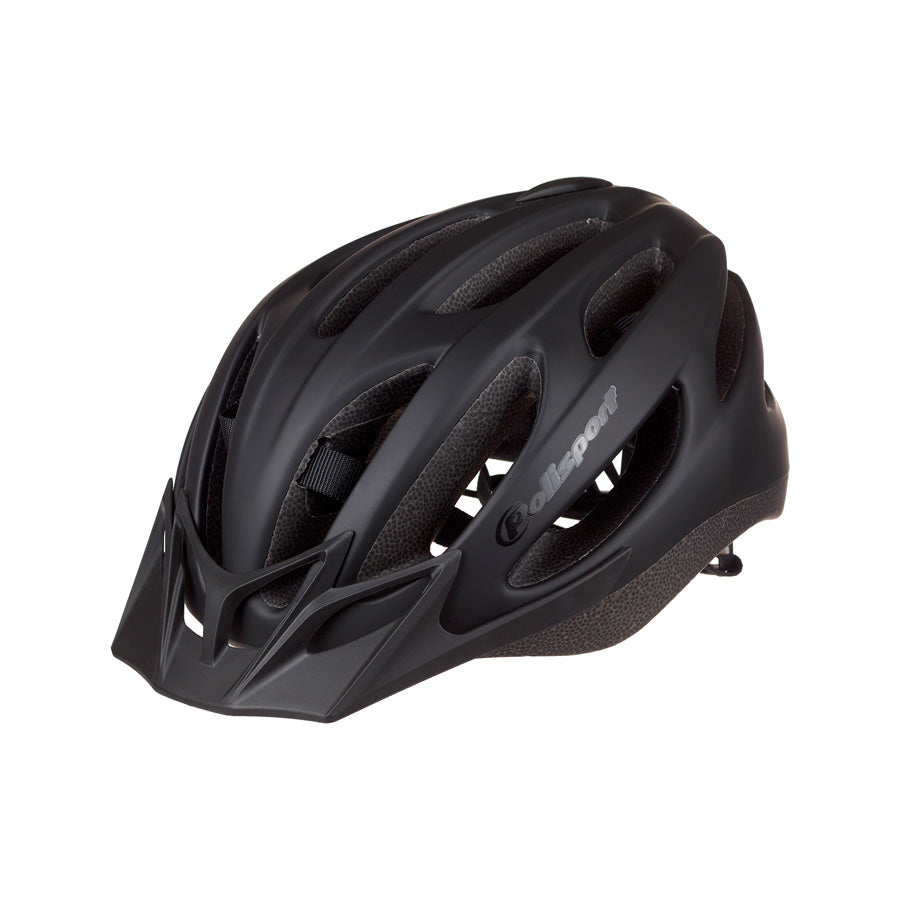 CASQUE ROUTE/VTT POLISPORT SPORT FLOW NOIR MAT IN-MOLD AVEC REGLAGE OCCIPITAL T.M (55/57)