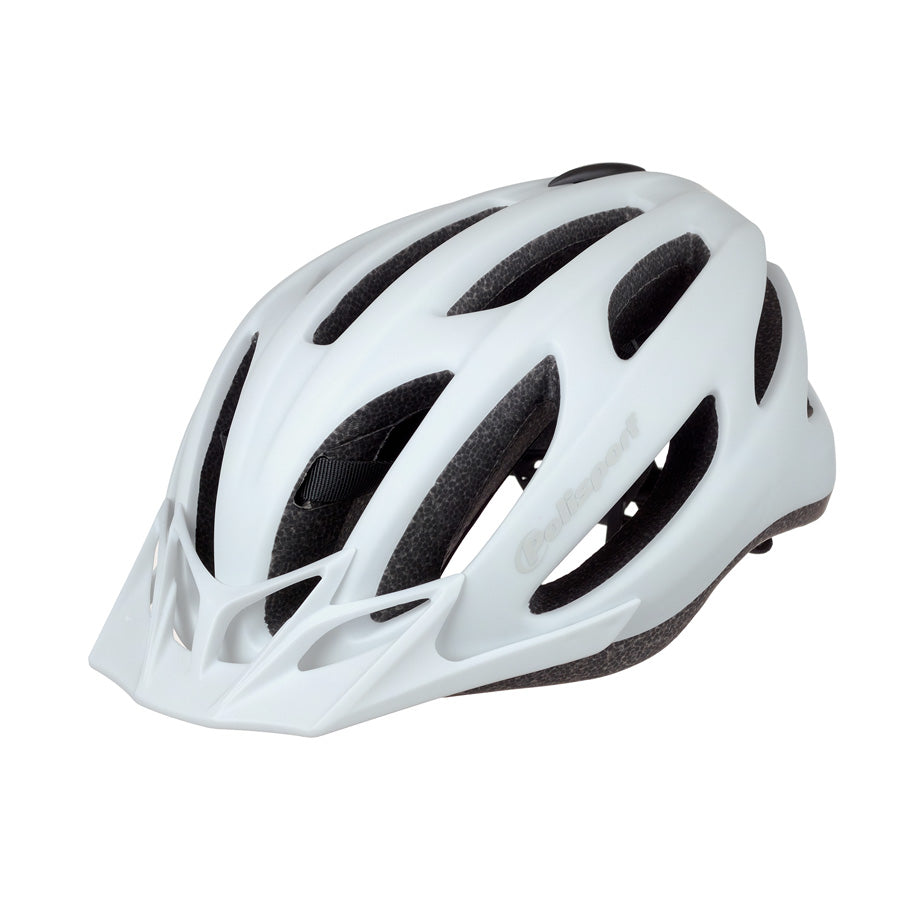 CASQUE ROUTE/VTT POLISPORT SPORT FLOW BLANC MAT IN-MOLD AVEC REGLAGE OCCIPITAL T.L (58/62)