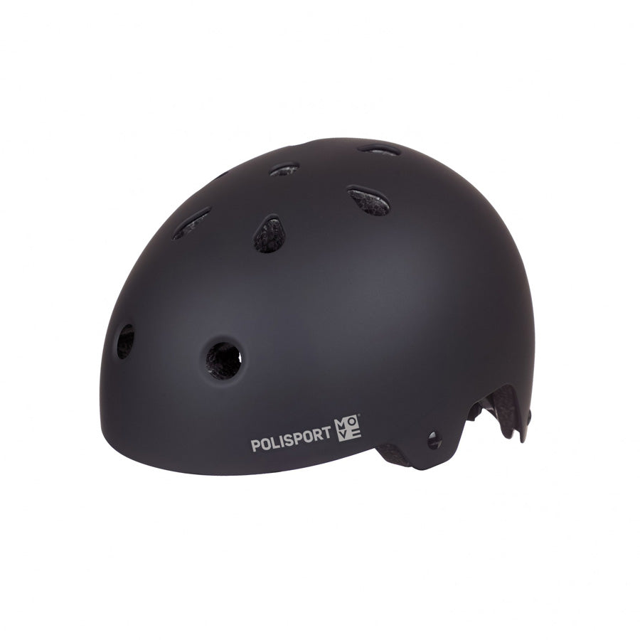 CASQUE URBAIN POLISPORT URBAN PRO NOIR MAT REGLAGE OCCIPITAL T.L (59/61)