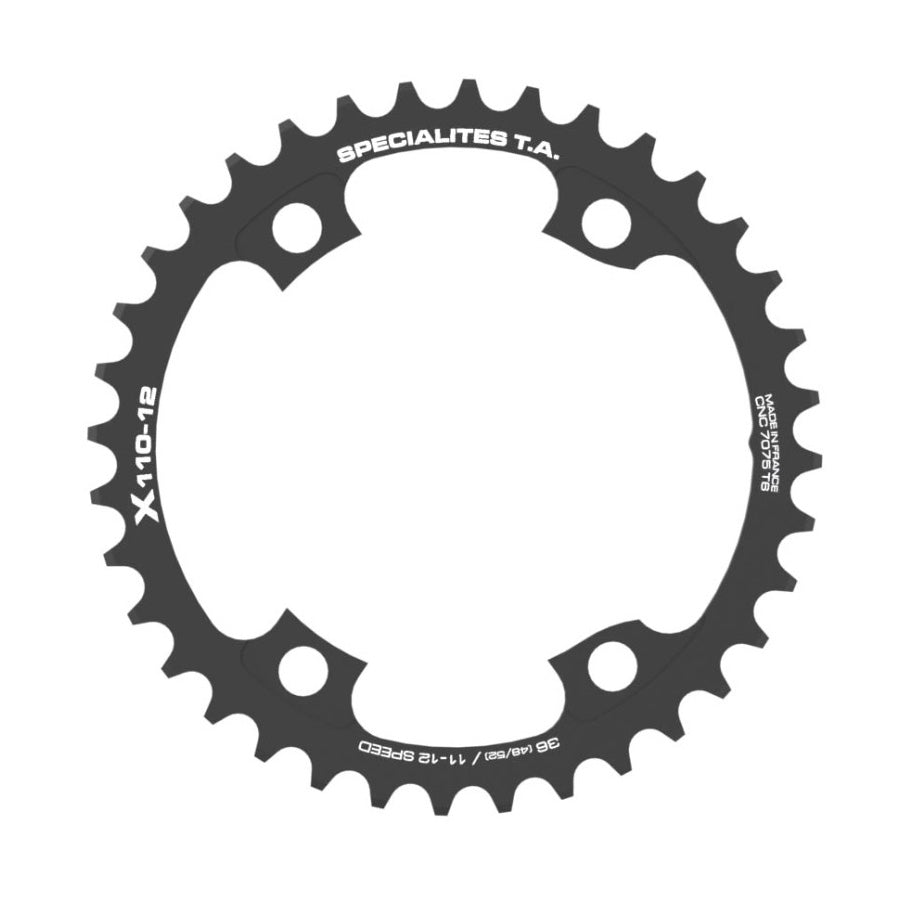 PLATEAU ROUTE DIAM 110 INTER 40DTS NOIR X110 (COMP.SHIM 9200/8100/7100) TA 12V. 4 BRANCHES