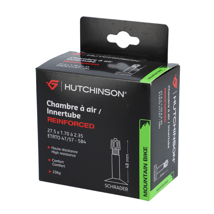 CHAMBRE A AIR VELO 27.5" X 1.70-2.35 (47/57-584) VS 48 MM HUTCHINSON KOLOSS RENFORCE