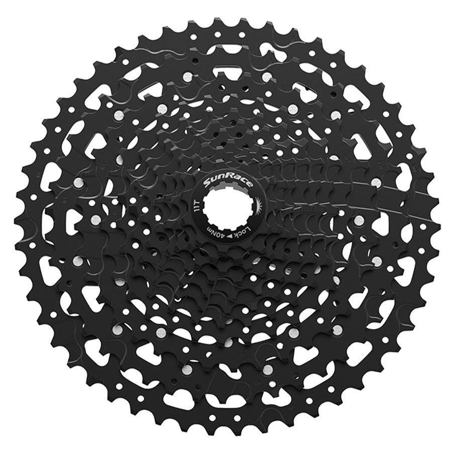 CASSETTE 11V. VTT SUNRACE CSUX700 - 11-50DTS ED ZWART (COMPATIBLE SHIMANO CUES)