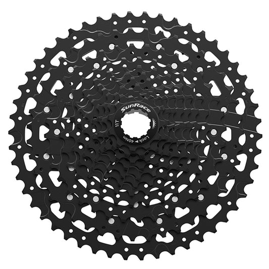CASSETTE 11V. VTT SUNRACE CSUX400  - 11-50DTS ED ZWART (COMPATIBLE SHIMANO CUES)