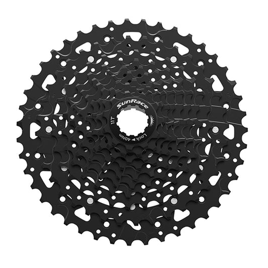 CASSETTE 10V. VTT SUNRACE CSUS700  - 11-43DTS ED ZWART (COMPATIBLE SHIMANO CUES)