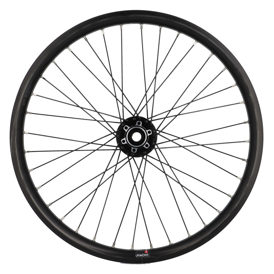 ROUE VELO E BIKE/VAE/CARGO 20" AV JANTE NOIR MACH1 KARGO L MOY. VELOX D041 DISQUE A. TRAV.