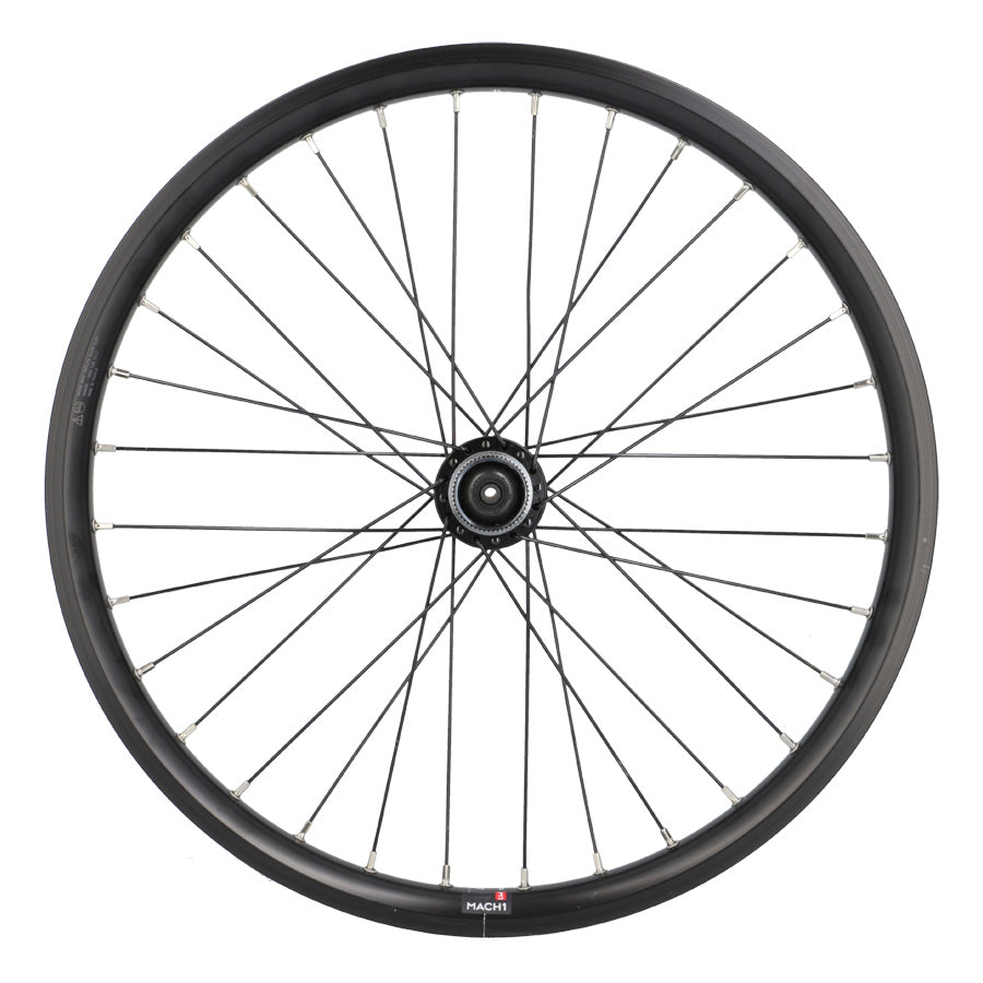 ROUE VELO E BIKE/VAE/CARGO 20" AV BLOCAGE JANTE NOIR MACH1 KARGO L MOY. SHIM QC400 CL 32T