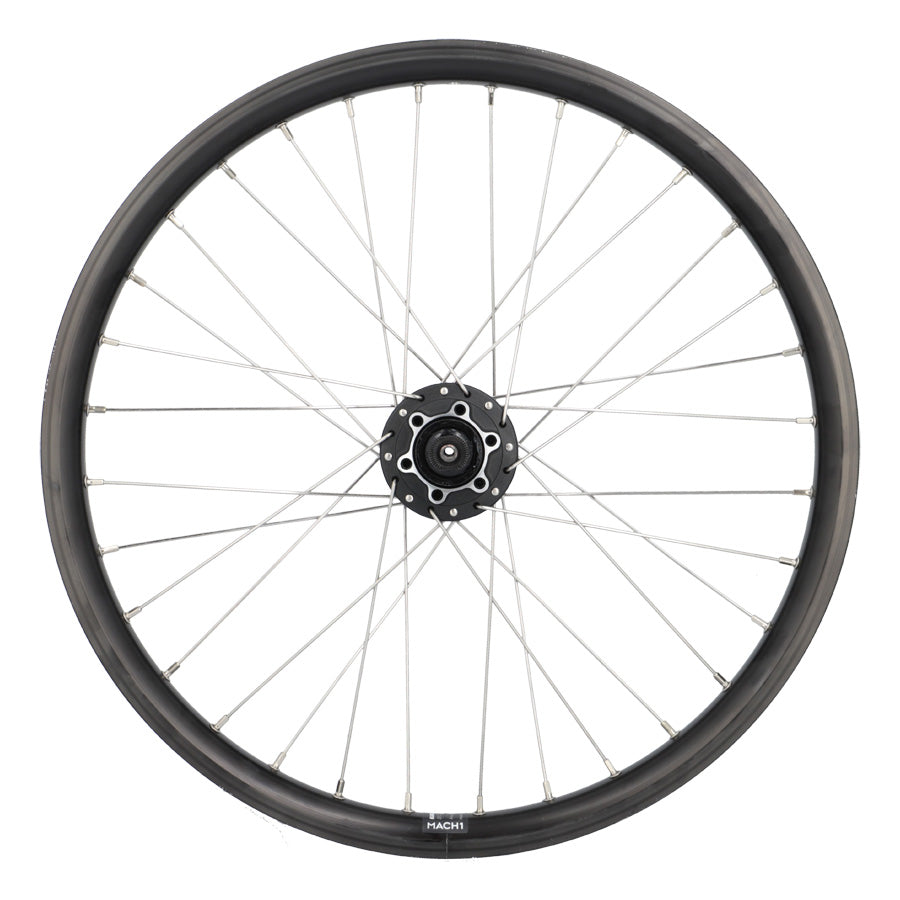 ROUE VELO E BIKE/VAE/CARGO 20" AV BLOCAGE JANTE NOIR MACH1 KARGO L MOY. SHIM M475 6T 32T