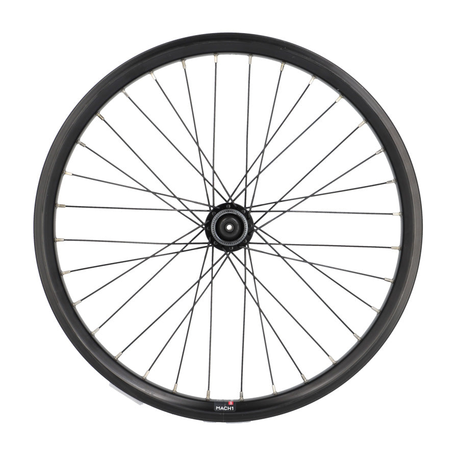 ROUE VELO E BIKE/VAE/CARGO 20" AV BLOCAGE JANTE NOIR MACH1 KARGO XL MOY. SHIM QC400 CL 32T