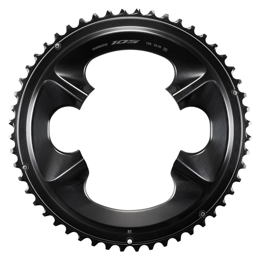 PLATEAU ROUTE DIAM 110 EXTER 52DTS NOIR SHIMANO ORIGINE 105 R7100 12V. (4 BRANCHES)