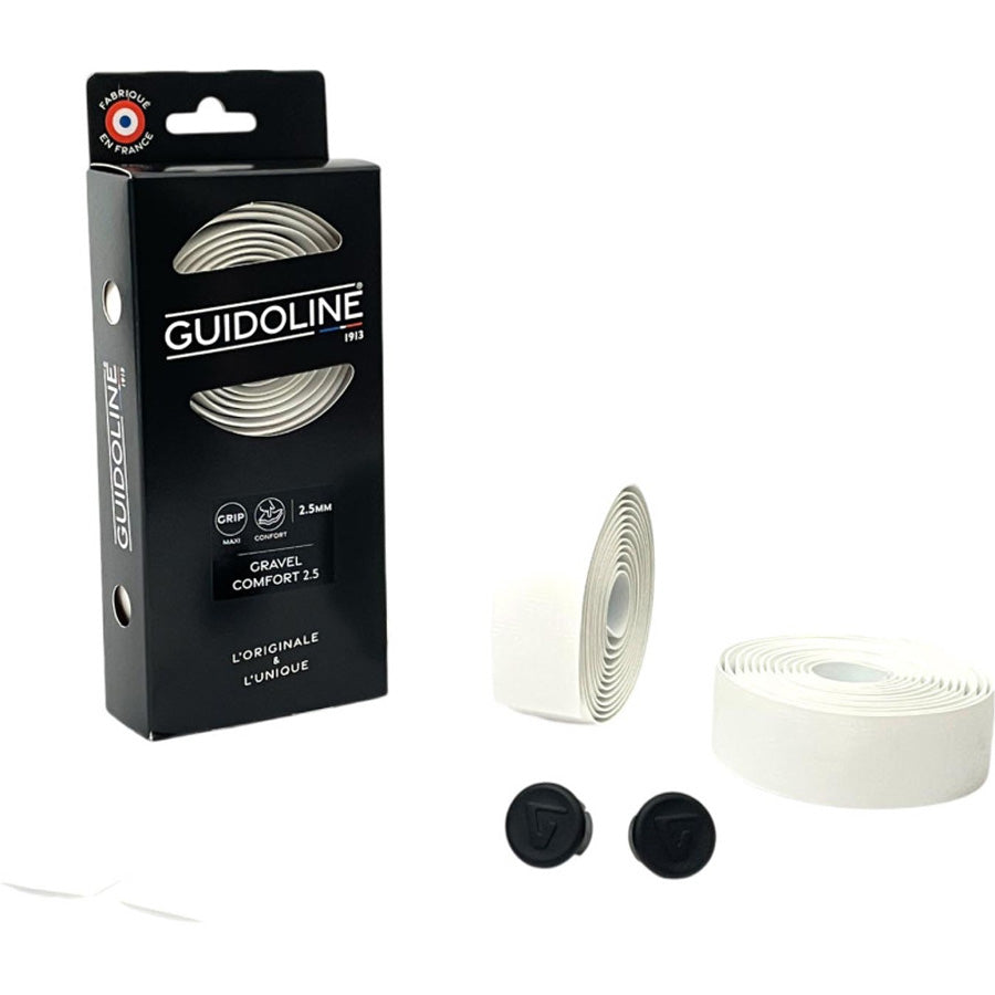 GUIDOLINE VELOX GRAVEL CONFORT BLANC - EPAISSEUR 2.5MM