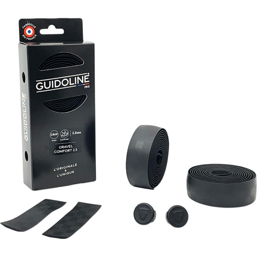 GUIDOLINE VELOX GRAVEL CONFORT NOIR - EPAISSEUR 2.5MM