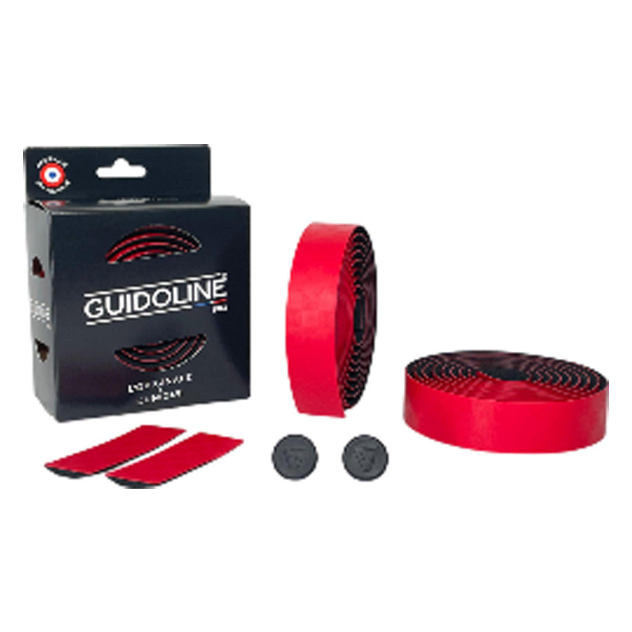 GUIDOLINE VELOX GRAVEL CONFORT ROUGE - EPAISSEUR 5.0MM