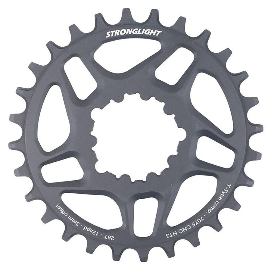 PLATEAU VTT MONO DIRECT MOUNT 3MM 28DTS NOIR STRONG HT3 COMP. SRAM XO1/XX1 12V.