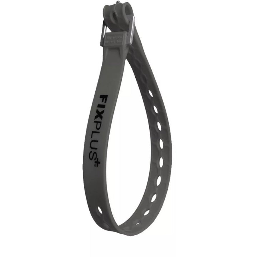 SANGLE DE SERRAGE FIXPLUS CAOUTCHOUC GRIS FONCE 66CM