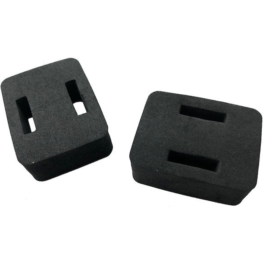 ENTRETOISE/ECARTEUR FIXPLUS SPACER BLOCK MOUSSE EVA NOIR EPAISSEUR 2.3CM (X2)