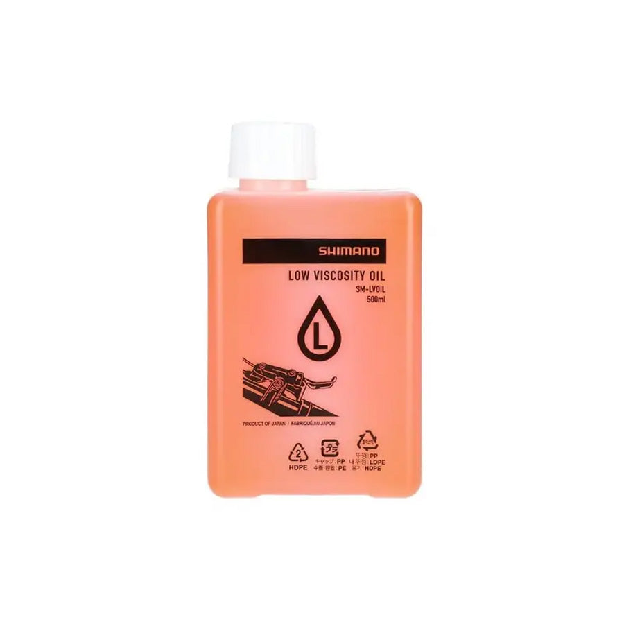 LIQUIDE FREIN/HUILE MINERALE SHIMANO POUR FREIN A DISQUE VISCOSITE FAIBLE (500ML)