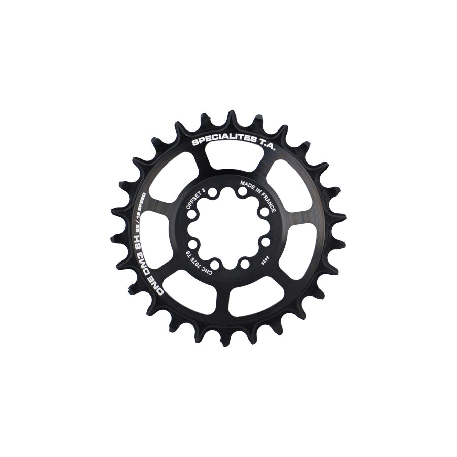 PLATEAU VTT MONO DIRECT MOUNT 3MM 26DTS NOIR ONE DM3 8H BOOST TA (COMP.SRAM EAGLE 11/12