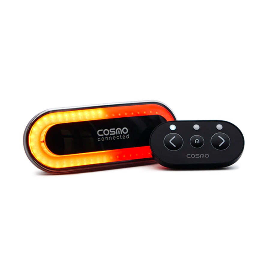 ECLAIRAGE VELO AR CONNECTE COSMO RIDE + TELECOMMANDE - RECHARGEABLE MICRO USB-