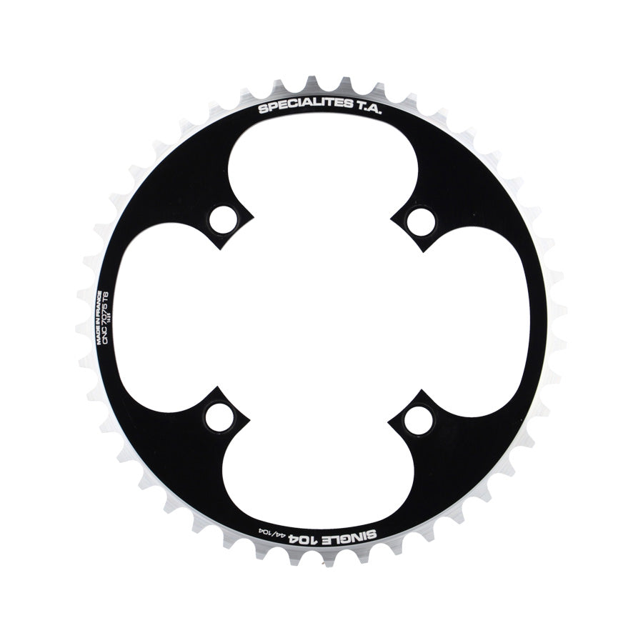 PLATEAU VTT RELAIS DIAM 104 EXTER 44DTS NOIR 4 BRANCHES TA SINGLE