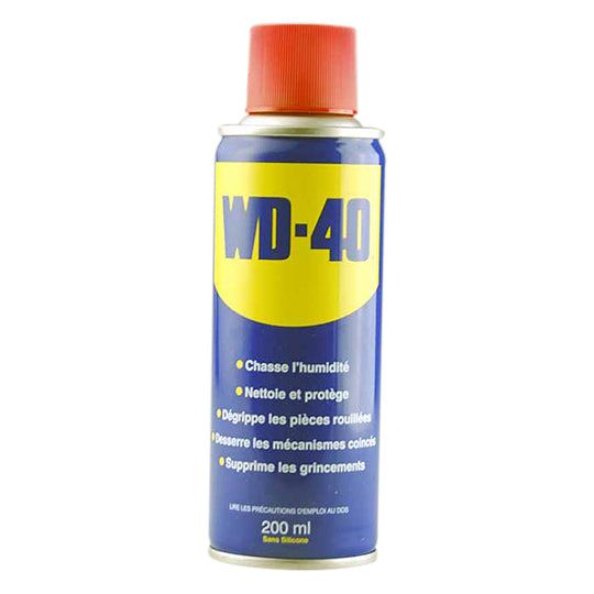 HUILE/LUBRIFIANT MULTIFONCTION WD40 200ML (AEROSOL)