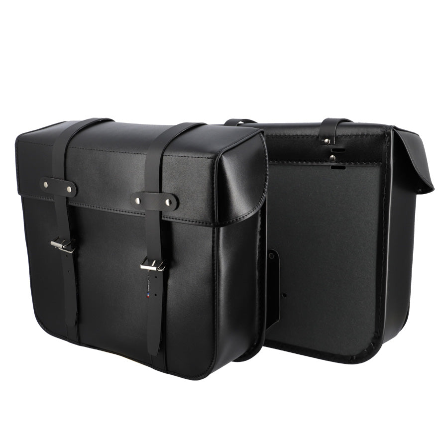 SACOCHE VELO PORTE BAGAGE SPORFABRIC S15 COURROIE NOIRE (PR) - 330X310X110MM