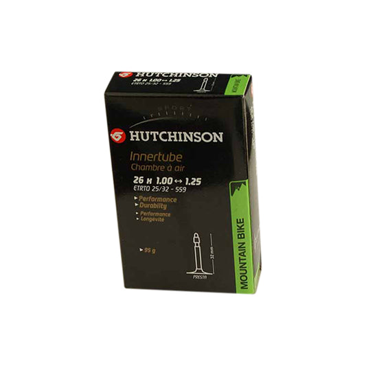 CHAMBRE A AIR VELO 26" X 1.00/1.25 (25/32-559) VP 48 MM HUTCHINSON STANDARD