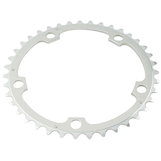 PLATEAU ROUTE DIAM 130 INTERM 39DTS ARGENT ALIZE (COMP.SHIMANO) TA 8/9/10V. 5 BRANCHES
