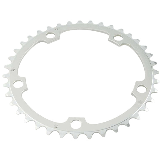 PLATEAU ROUTE DIAM 130 INTERM 42DTS ARGENT ALIZE (COMP.SHIMANO) TA 8/9/10V. 5 BRANCHES