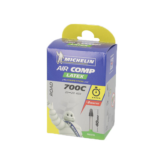 CHAMBRE A AIR VELO 700C (22/23-622) VP 40 MM MICHELIN AIRCOMP LATEX A1