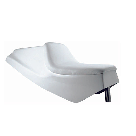 SELLE CYCLO TUN'R GRAND PRIX BLANC AVEC TIGE DE SELLE