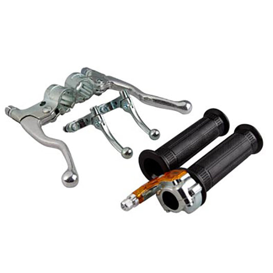 LEVIER/POIGNEE TUN'R MINI TARGA LUXE CHROME (KIT) (METAL)