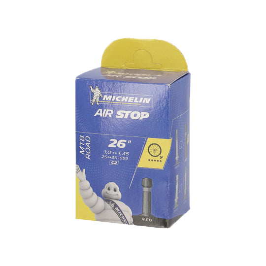 CHAMBRE A AIR VELO 26" X 1.00-1.35 (25/35-559) VS MICHELIN AIRSTOP C2