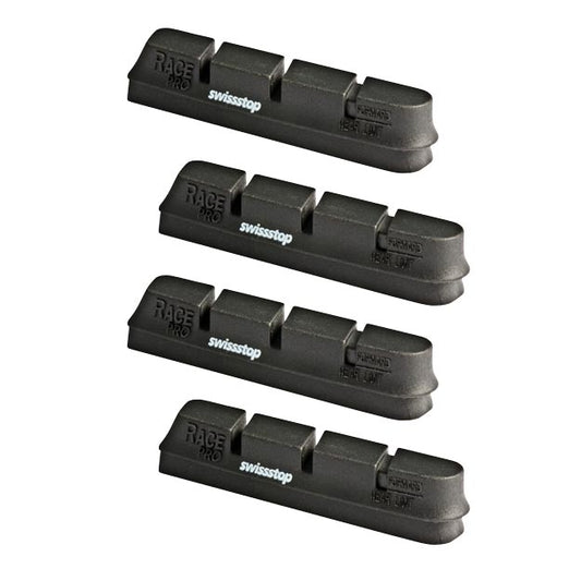 PATIN ROUTE SWISSSTOP RACE PRO 2011 NOIR JTE ALU GOM.TENDRE ADAPT. RECORD/CHORUS 2000 (2 P