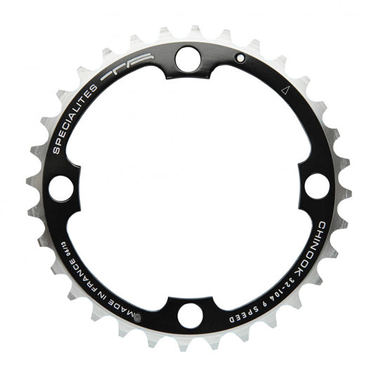 PLATEAU VTT TRIPLE DIAM 104 INTERM 34DTS NOIR 4 BRANCHES CHINOOK TA 9V