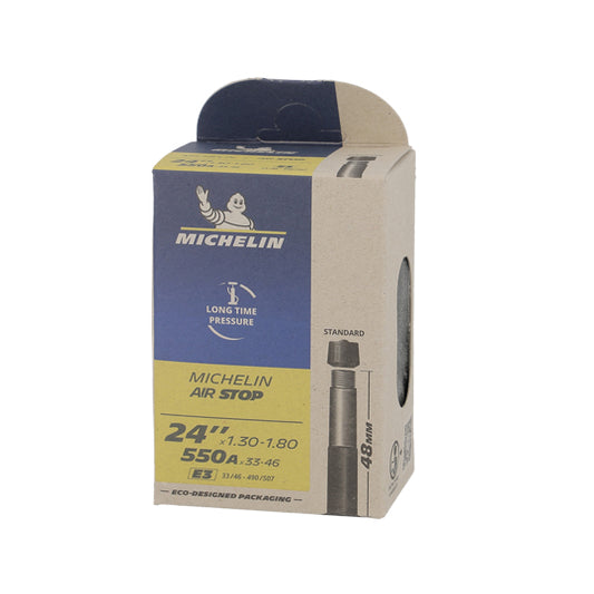 CHAMBRE A AIR VELO 24" X 1.30-1.80 (550A X 33-46) VS MICHELIN AIRSTOP E3