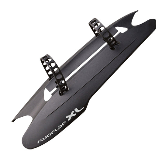 GARDE BOUE VTT AV 26/27.5/29" POLISPORT MUDFLAP XL NOIR FIXATION TUBE DIAGONAL A SANGLE