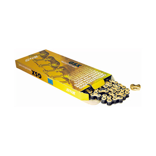 CHAINE MECABOITE 420 IRIS GSX 134M RENFORCEE OR