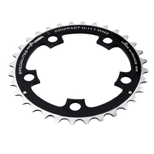 PLATEAU VTT TRIPLE DIAM  94 INTERM 32DTS NOIR 5 BRANCHES COMPACT TA 9V
