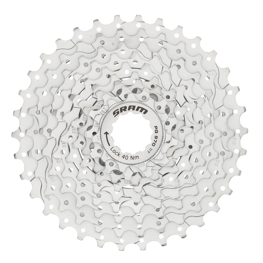 CASSETTE  9V. VTT SRAM PG-970 - 11-34DTS (COMPATIBLE SHIMANO)