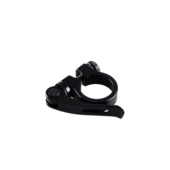 COLLIER TIGE DE SELLE VTT/VTC D31.8 MM ERGOTEC NOIR ALU + SERRAGE RAPIDE