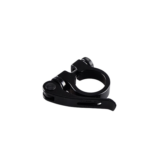 COLLIER TIGE DE SELLE VTT/VTC D31.8 MM ERGOTEC NOIR ALU + SERRAGE RAPIDE