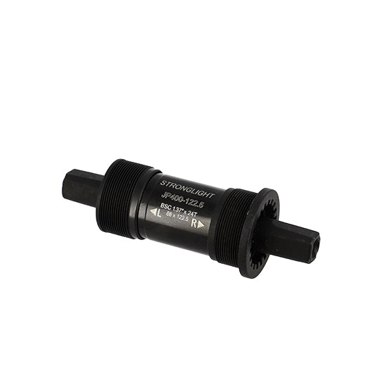 BOITIER PEDALIER CARRE L122 STRONG JP400 F.BSC CUVETTES PLASTIQUE (68MM)