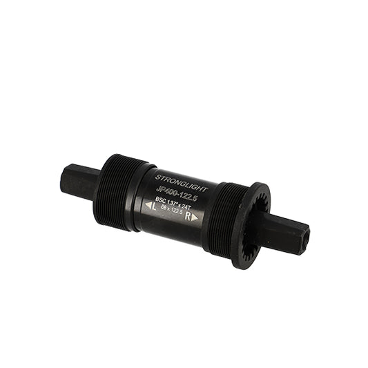BOITIER PEDALIER CARRE L122 STRONG JP400 F.BSC CUVETTES PLASTIQUE (68MM)
