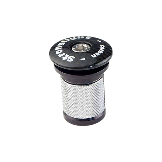 EXPANDEUR FOURCHE 1'' 1/8 STRONGLIGHT NOIR (AVEC CAPOT ALU ET VIS BTR)