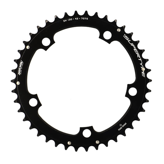 PLATEAU ROUTE DIAM 130 INTERM 42DTS NOIR MICHE 8/9/10V. 5 BRANCHES