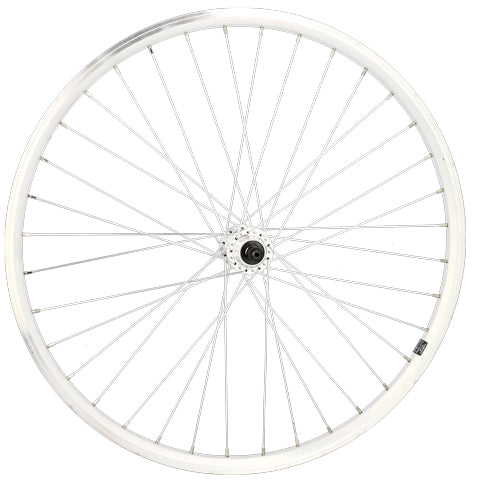 ROUE VTT 26" AR BLOCAGE JANTE ARGENT MACH1 ER10 MOY.MICHE V-BRAKE A VISSER 5/6/7V 36T