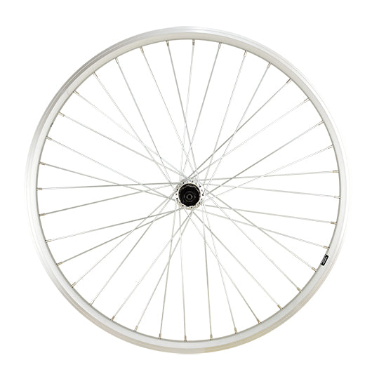 ROUE VTT 26" AR BLOCAGE K7 JANTE ARGENT MACH1 ER10 MOY.SHIM TX500 V-BRAKE 8/9/10V